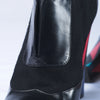 Secondhand Fendi Black Leather Multicolor Pumps -'20s