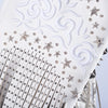 Secondhand Philipp Plein White Leather Fringe Cowboy Boots - '20s