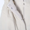 second hand Hermès White Calfskin Leather Paperbag Shorts - '20s