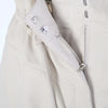 Secondhand Hermès White Calfskin Leather Paperbag Shorts - '20s