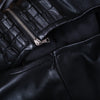 Secondhand Richmond Black Leather Tailored Dress - '00s