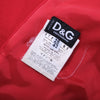Secondhand Dolce & Gabbana Red Sleeveless Sheath Dress -'00s