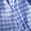 Secondhand Vivetta Blue & White Gingham Cotton Maxi Dress - '10s