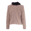 Secondhand Gibierre Tweed Jacket With Fur Detailing- '80s