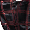 Secondhand Miu Miu Red and Black Tartan Dress - '10s