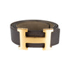 Secondhand Hermès H Buckle Reversible Leather Belt - '10s