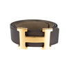 Secondhand Hermès H Buckle Reversible Leather Belt - '10s