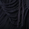 Secondhand Junya Watanabe Comme des Garçons Draped Black Top - '10s