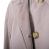 second hand Burberry Vintage Beige Car Coat with Nova Check Lining - '80s
