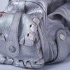 Secondhand Chloé Silver Leather Silverado Satchel - '10s