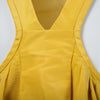 Secondhand Rochas Yellow Dress with Open Back Detail - '10s