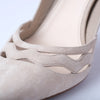 Secondhand Prada Suede Wave Cut-Out Pumps - '10s