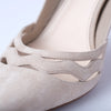 Secondhand Prada Suede Wave Cut-Out Pumps - '10s