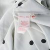 Secondhand Marni White & Black Polka Dot Silk Ruffle Dress