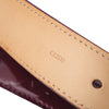 Secondhand Louis Vuitton Amarante Monogram Vernis LV Frame Belt-'10s