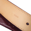 Secondhand Louis Vuitton Amarante Monogram Vernis LV Frame Belt-'10s