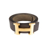 Secondhand Hermès H Buckle Reversible Leather Belt - '10s