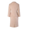 second hand Dolce & Gabbana Blush Pink Alpaca Wool Skirt Suit