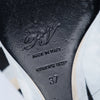 Secondhand Roger Vivier Trompette Black Wedge Buckle Pumps - '10s