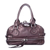Secondhand Chloé Leather East West Paddington Zippy Satchel Bag - '00s