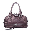 Secondhand Chloé Leather East West Paddington Zippy Satchel Bag - '00s