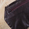 Secondhand Versace Leather Shearling Jacket - '00s