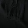 Secondhand Yves Saint Laurent Rive Gauche Black Silk Knit Balloon Dress - '00s