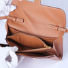 Secondhand Hermès Constance To Go Wallet in Gold Epsom Leather with Gold Hardware - '20s