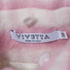 Secondhand Vivetta Striped Coat with Faux Fur Collar - '00s