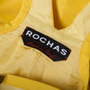 Secondhand Rochas Yellow Dress with Open Back Detail - '10s