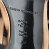 Secondhand Alberta Ferretti Beige Satin Sandals - '10s