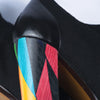 Secondhand Fendi Black Leather Multicolor Pumps -'20s