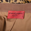Secondhand Emanuel Ungaro Leopard Print Skirt - '90s