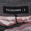 Secondhand Filles à Papa Plaid Midi Skirt - '10s