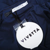 Secondhand Vivetta Navy Blue Long-Sleeve Dress - '10s