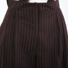 Secondhand Jean Paul Gaultier Vintage Pinstripe High Waist Suspender Trousers - '90s