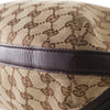 Secondhand Gucci GG Canvas Hasler Horsebit Shoulder Bag - '10s