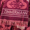 Secondhand Zimmermann Lola Hooded Fringed Intarsia Cotton-Terry Kaftan - '20s