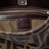 Fendi Zucca Canvas Shoulder Bag Secondhand