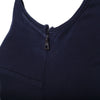 Secondhand Prada Navy Sleeveless Pleated A-Line Dress -'10s