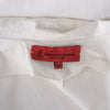 Secondhand Roberta Di Camerino Nautical Trompe-L'œil Cotton Coat -'70s