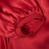 Secondhand Yves Saint Laurent Ruched Evening Silk Dress -'00s