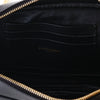 Secondhand Saint Laurent Black Matelasse Leather Mini Lou Camera Bag - '20s
