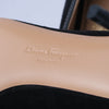 Secondhand Salvatore Ferragamo Black Leather & Suede Mary Jane Pumps - '10s