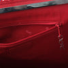 Secondhand Roberta Di Camerino Multicolor Striped Velvet Slim Metal Frame Bag - '70s