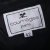 Secondhand Courrèges Black Wool Dress - '00s