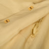 Secondhand Chloé Lemon Yellow Hemp And Silk Coat With Gold Buttons - '10s