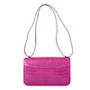 Secondhand Hermès Constance Elan in Rose Scheherazade Porosus Crocodile with Gold Hardware - '10s