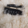 Secondhand Gucci by Tom Ford White Denim and Lamb Fur Jacket - '00s