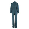 Secondhand Gucci Vintage Teal Mohair & Wool Pantsuit - ’90s